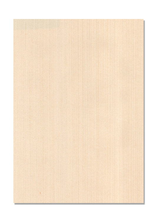 Natural wood sheet (peel-off sticker type) A4